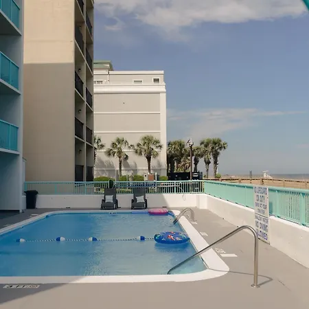 Southern Breeze Ocean Front Hotel Myrtle Beach Exterior photo